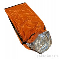 Heavy Duty Emergency Solar Thermal Sleeping Bag Bivvy Sack Survival Camp Blanket   
